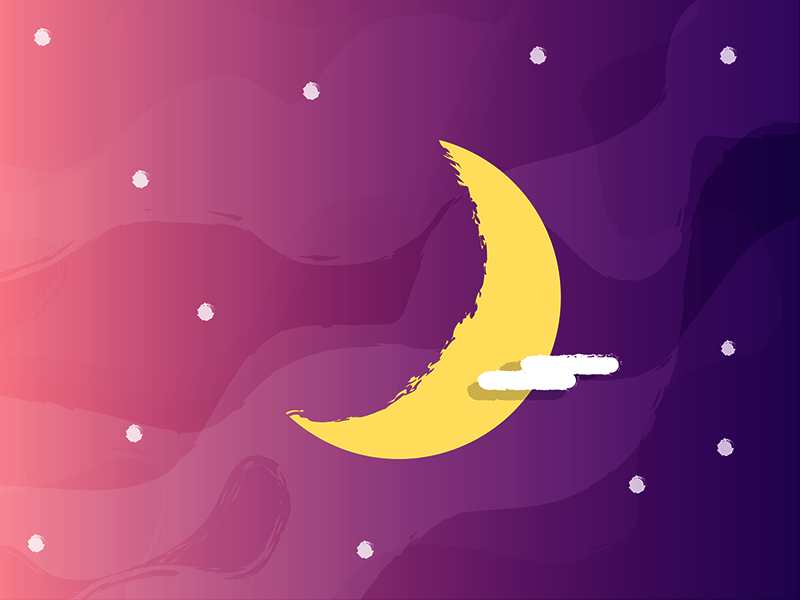 Starry Night by Dhananjay Garg on Dribbble