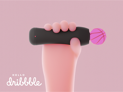 HELLO dribbble! – PlayStationVR 3d 3d design blender3d gamecontroller playstation psvr virtual reality vr