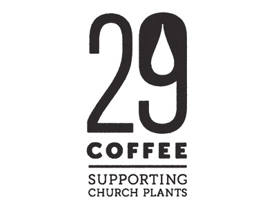 29 Coffee in-process coffee logo process