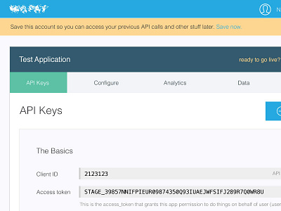 Dashboard for an online payment platform