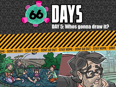 66 Days Webcomic Promo
