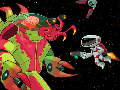 Space Rangers: Jetpack by Matthew Moss on Dribbble