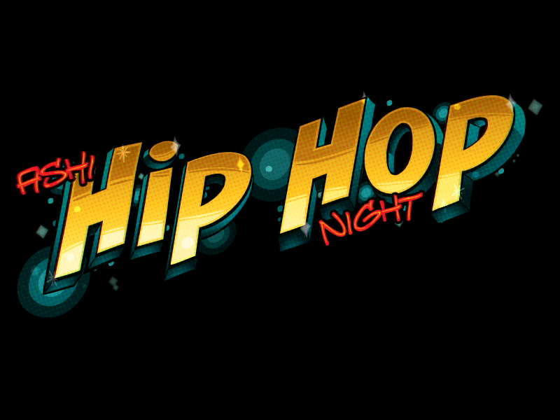 Hip Hop Night Title by Matthew Moss on Dribbble