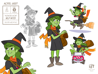 Model Sheet: Wicked Witch