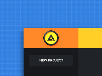 Aimp Dev aimp blue dark dev development flat icon kit orange ui yellow