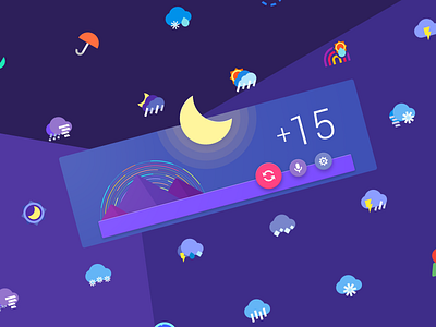 M Weather Widget