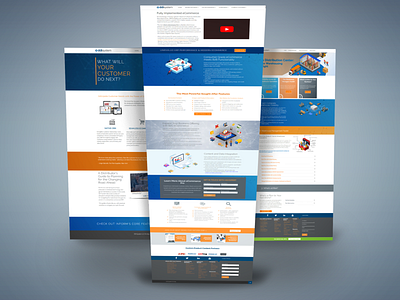 DDI Landing Page Design digital graphic design landing page marketing web design website