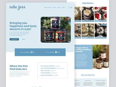 Cake Jars - Site Exploration