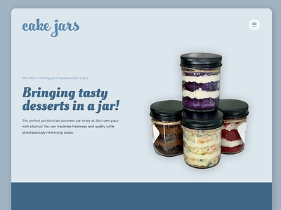 Cake Jars Homepage - V4