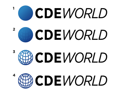 Updated Company Logo branding globe logo medical publisher world