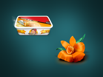Flower & Noodles flower food gisterson icons noodles virtual gift