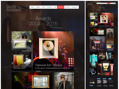 DATO music awards album awards bio dato music musician news photos showman ui web