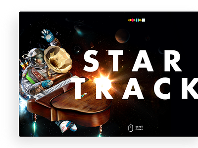 StarTrack art cosmos landing music star track