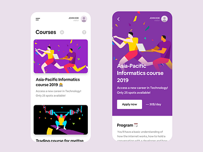 Courses App