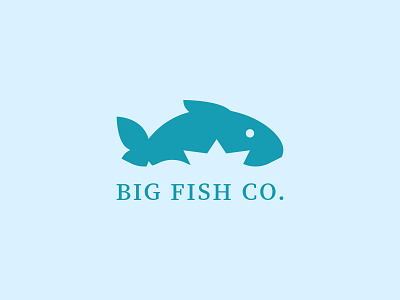 Big Fish - logo concept concept design graphic logo