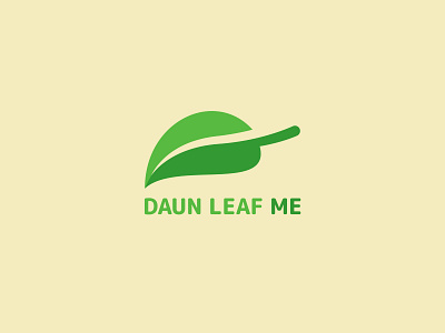 Daun Leaf Me - logo concept design graphic logo