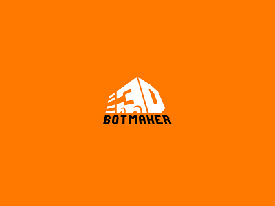 3Dbotmaker - logo concept concept design graphic logo