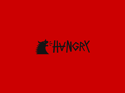 Hangry - logo concept concept design graphic logo