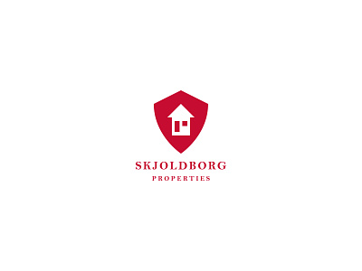 Skjoldborg Properties - logo concept concept design graphic logo
