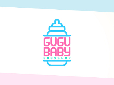 Gugubaby babyshop commission corporate id logo project