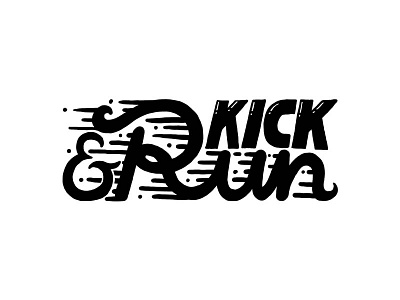 Kick N Run commission corporate footwear id logo project shoes sneakers