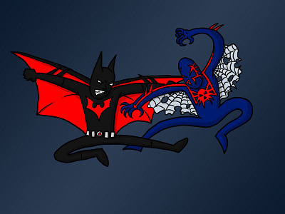 Batman Beyond Vs Spiderman 2099