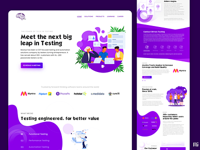 Moolya landing page