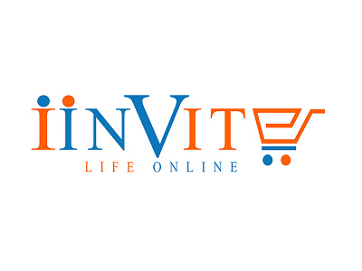 Iinvite - Logo for an e-commerce site graphic design logo ui
