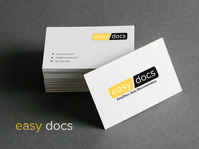 Easy Docs Logo design logo photoshop