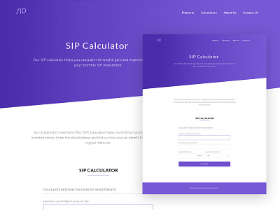 Sip Calculator