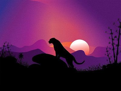Save Tiger graphic design illustration photoshop tiger