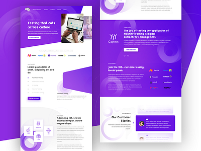 Moolya Software Testing Landing Page