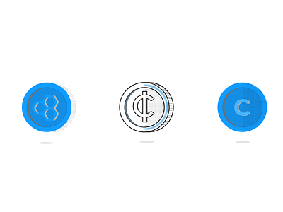 Carbon coin design