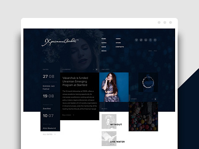 Christina Soloviy awards brand design branding design digital design interface site ui design ui ux ux design web design website