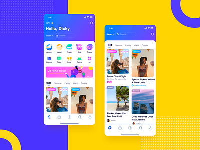 Travel App Redesigned