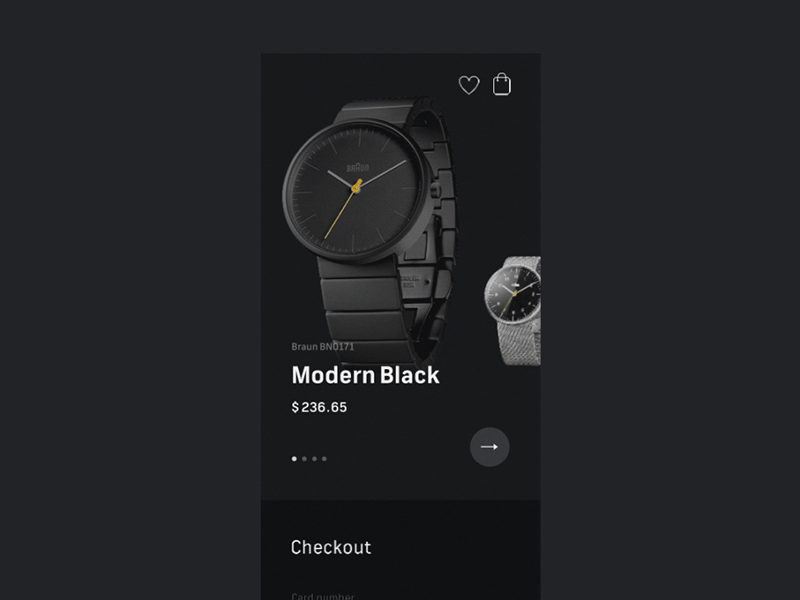 #Daily UI #Day2 black checkout checkout form credit card dailyui design minimal mobilapp score ui userinterface ux watch watch app web