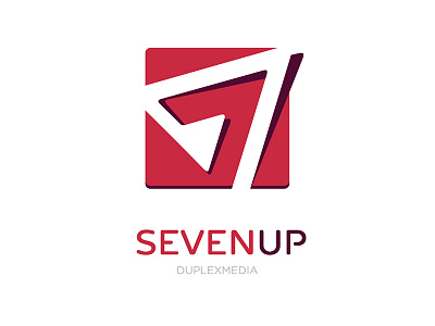 Seven Up Logo design logo team