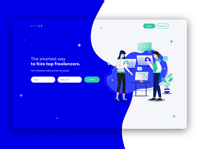 First screen business business agency design illustration landing design landing page screen screen design ux web webdesign