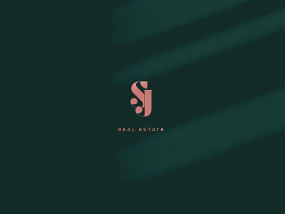 SJ Real Estate Logo Design branding creative creative logo design illustration letter logo logo logo design minimal logo minimalist typography logo