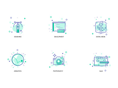 Digital Services Icons