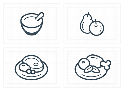 Meal Icons food food app icon set iconography icons icons design iconset meal