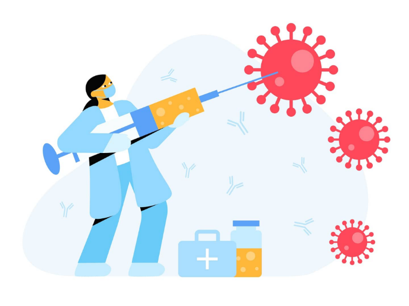 Covid vaccine by Khushmeen Sidhu on Dribbble