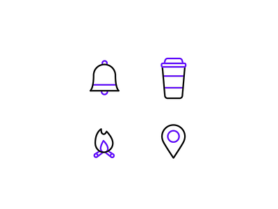Free Animated Lottie icons - Unicorn icons after effects animated icons animation app icon bodymovin campfire coffee cup free freebie freebies icon icon design icons line icons location icon motion motion graphics unicorn icons web icons