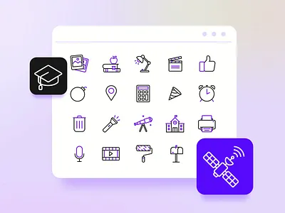 Unicorn icons animated icons bodymovin free icons freebies icon icons json line icons lottie motion graphics ui unicorn icons web icons