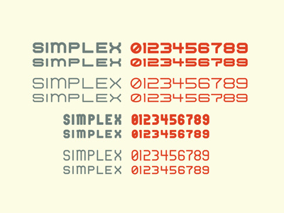 Simplex Display display font simplex type typeface typography