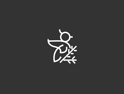 Bird Logo Mark Design abstract animal bird brand elegant identity lines logo mark royal simple symbol symbols