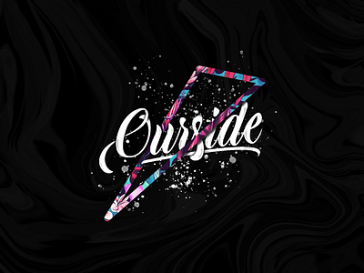 "Ourside" Clothing Brand Logo brand branding clothing company design graphic design illustrator logo logo design logo exploration