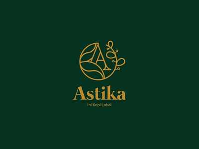 Astika branding company design graphic design illustrator lettermark logo logo design logo exploration