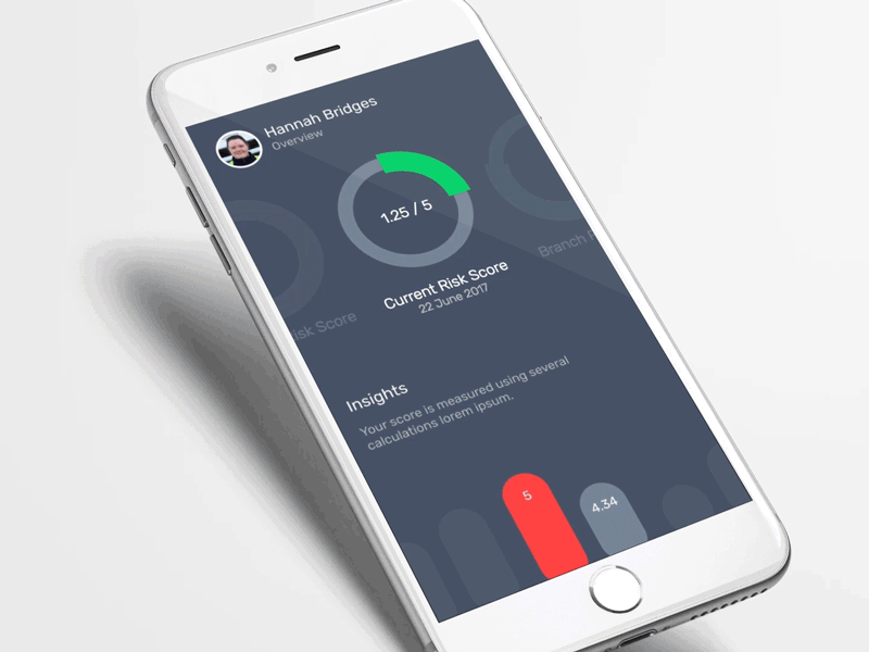 DriverNet - Donut Chart analytics app chart donut score