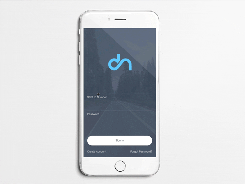 DriverNet - Sign in analytics app authentication chart input score signin